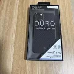新品未使用DURO ウルトラスリム・ライトケース iPhone 11 Pro