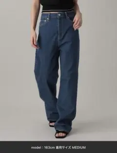 新品 未使用 タグ付 FOREVER 21 2024FW ストレートデニム M