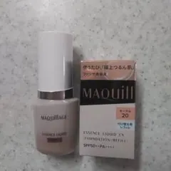 さらにお値下げ↘マキアージュリキッド＊オークル 20＊本体&新品リフィル