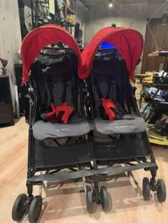 COOL KIDS CKバギーツイン 2人乗り 双子 ベビーカー 軽量 - メルカリ