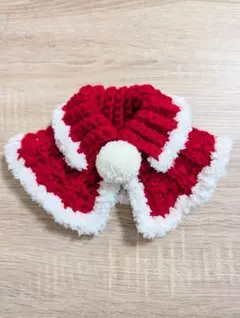 ハンドメイド犬用クリスマスケープ㉒　総丈11センチ