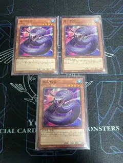 遊戯王OCG 夜刀蛇巳　ノーマル　3枚