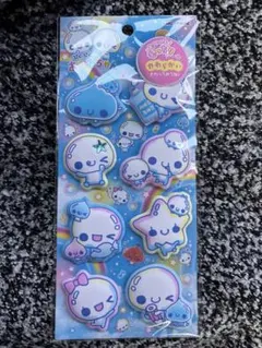 正規品　ぷくぷくあわわちゃん もーっともっちりシール マシュマロシール