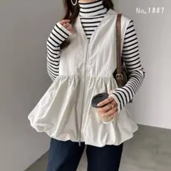 ベスト ホワイト レディース 春 秋 ショート丈 ノースリーブ トップス