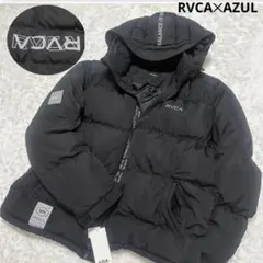 【新品未使用】希少✨最新モデル RVCA✕AZUL ダウンジャケット ブラック