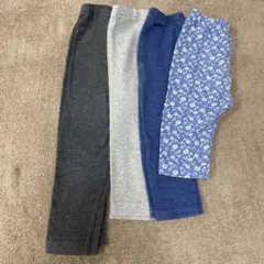 ユニクロ　レギンス　4着セット　90cm