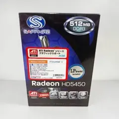 [八7943]SAPPHIRE グラフィックボード Radeon HD5450のサムネイル