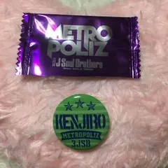 METROPOLIS 山下健二郎 ネーム 缶バッジ 会場限定ガチャ