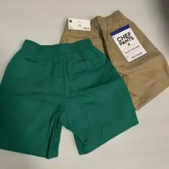 最終お値下げ GUキッズハーフパンツセット 130㎝