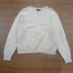 UNIQLO ユニクロ ベージュ 長袖セーター ニット