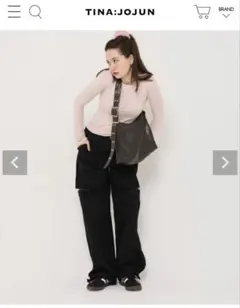 TINA：JOJUN ダブルバックルバッグ