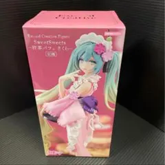 初音ミク　Exc∞d Creative フィギュア　抹茶パフェ さくら