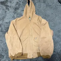 Carhartt ブラウン フード付きジャケット