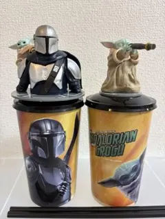 『マンダロリアン・アンド・グローグー』トッパーフィギュア付きドリンクカップ