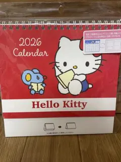 Hello Kitty 2026年卓上カレンダー