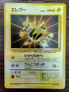 エレブー_「公式カードファイル」 おまけカード PROMO 旧裏 マークなし