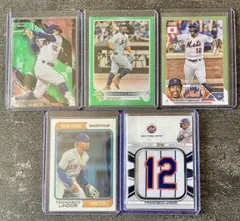 topps フランシスコ　リンドーア　シリアル　レリック　5枚まとめ売り