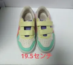 アシックスジャパン スニーカー ベルクロ　19.5センチ