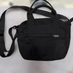 Leucate 2way ショルダーバッグ ブラック軽量