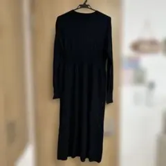 JOURNAL STANDARD ブラックニットワンピース