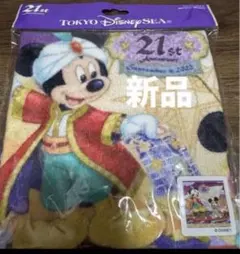 [未開封] 東京ディズニーシー 21周年記念 ミッキー タオル