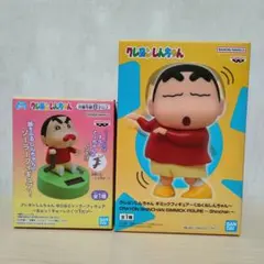 クレヨンしんちゃん☆ギミックフィギュア＆ゆらゆらソーラーフィギュア 2種セット