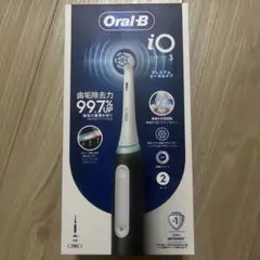 Oral-B iO Series 3 マットブラック 本体 替えブラシ3本付 - メルカリ
