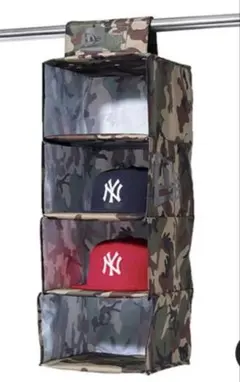 New Era キャップストレージ 吊り下げ収納 カモフラージュのサムネイル