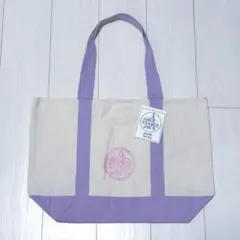 【ラージサイズ】 TRADER JOE'S トートバッグ タグ付き パープル
