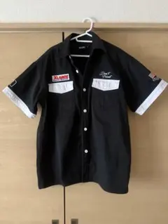 XLARGE 半袖 ワークシャツ 刺繍ロゴのサムネイル