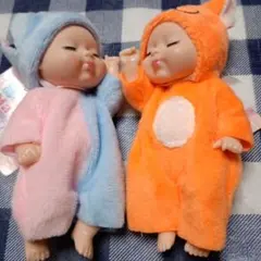 BABY MASCOT 赤ちゃん ベビーマスコット ぬいぐるみ 人形 2体セット