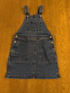 UNIQLO デニムジャンバースカート 140