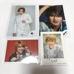 橋本涼 公式グッズ4点セット 公式写真/フォトカード/ミニフォト