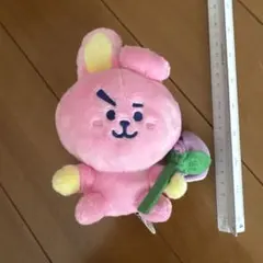 BT21 クッキー マスコット 花付き