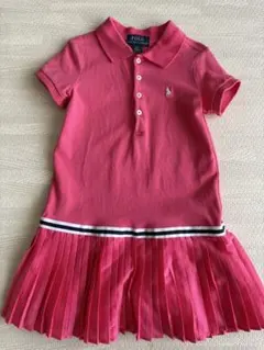 【美品】Polo Ralph Lauren 3/3T ピンクワンピース