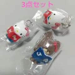 くまのがっこう ハローキティ めじるしアクセサリー