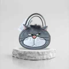ルシファー フェイスポーチ 猫ポーチ シンデレラ Disney 小物入