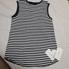 Mila Owen ノースリーブ ボーダーカットソー未使用