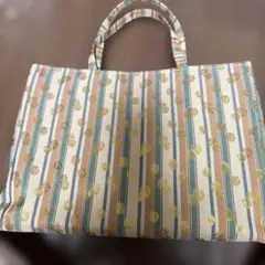 ストライプ模様 和装用バッグ