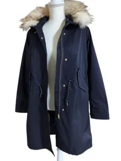 定価4万8000円✦ライナー付きモッズコート✦ネイビー✦アンディコール