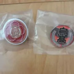 ハイキュー!!ピンバッジセット 音駒、烏野