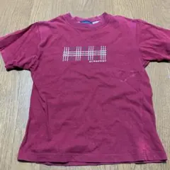 バーバリーブルーレーベル 赤チェック柄 Tシャツ　6のサムネイル