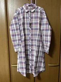 新品未使用　チャオパニック チェック柄 長袖シャツ