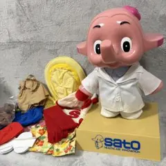 サトちゃん　着せ替えフィギュア 2026年最新】サトちゃん 店頭用の人気アイテム - メルカリ
