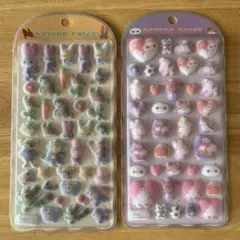 コットンパフィーシール　ズートピア&ベイマックス