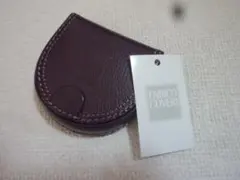 【新品】ENRICO COVERI　エンリコ・コベリ馬蹄型小銭入れ パープル