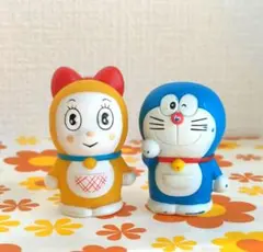 レトロ　ドラえもん　ドラミちゃん　ソフビ