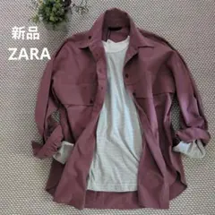 【新品・未使用】『ZARA』 長袖シャツ　 タグ付