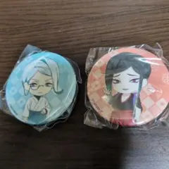 刀剣乱舞花丸　巴形薙刀、静形薙刀　缶バッジ