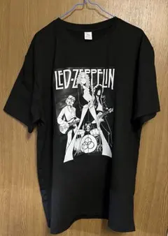 LED ZEPPELIN アートプリント Tシャツ XXL ブラック
